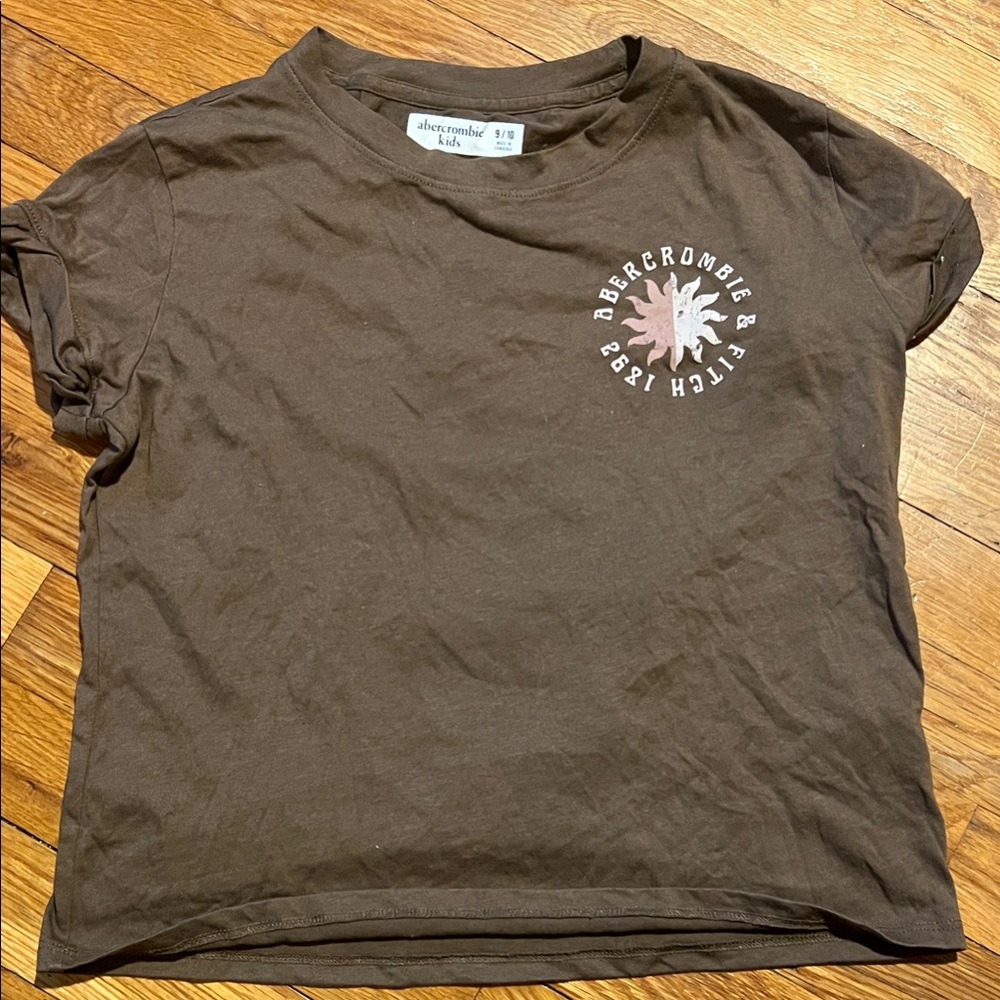 Abercrombie & Fitch Kids Chocolate Brown Tee